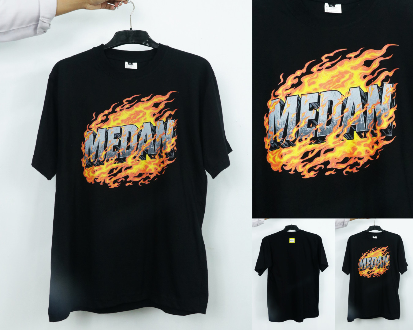 Kaos Medan Membara | Hitam