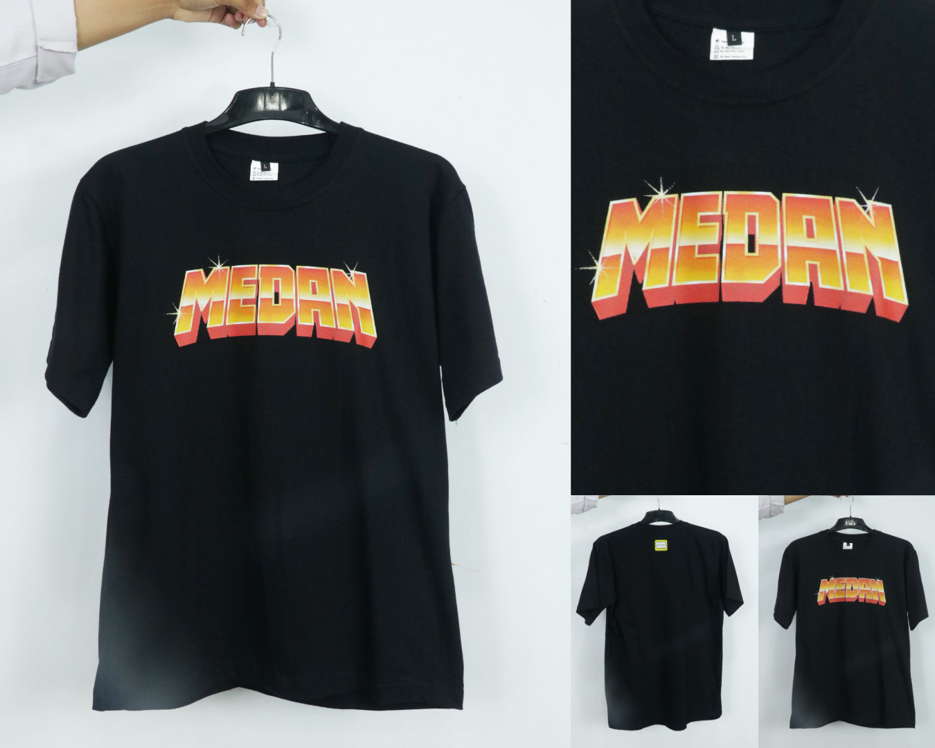 Kaos Medan | Hitam