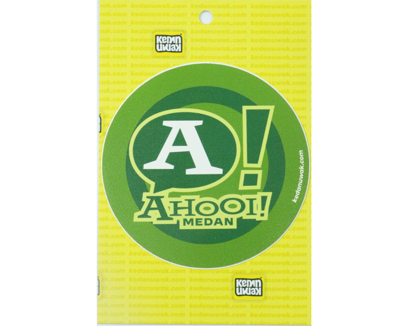 Stiker Ahooi Medan!