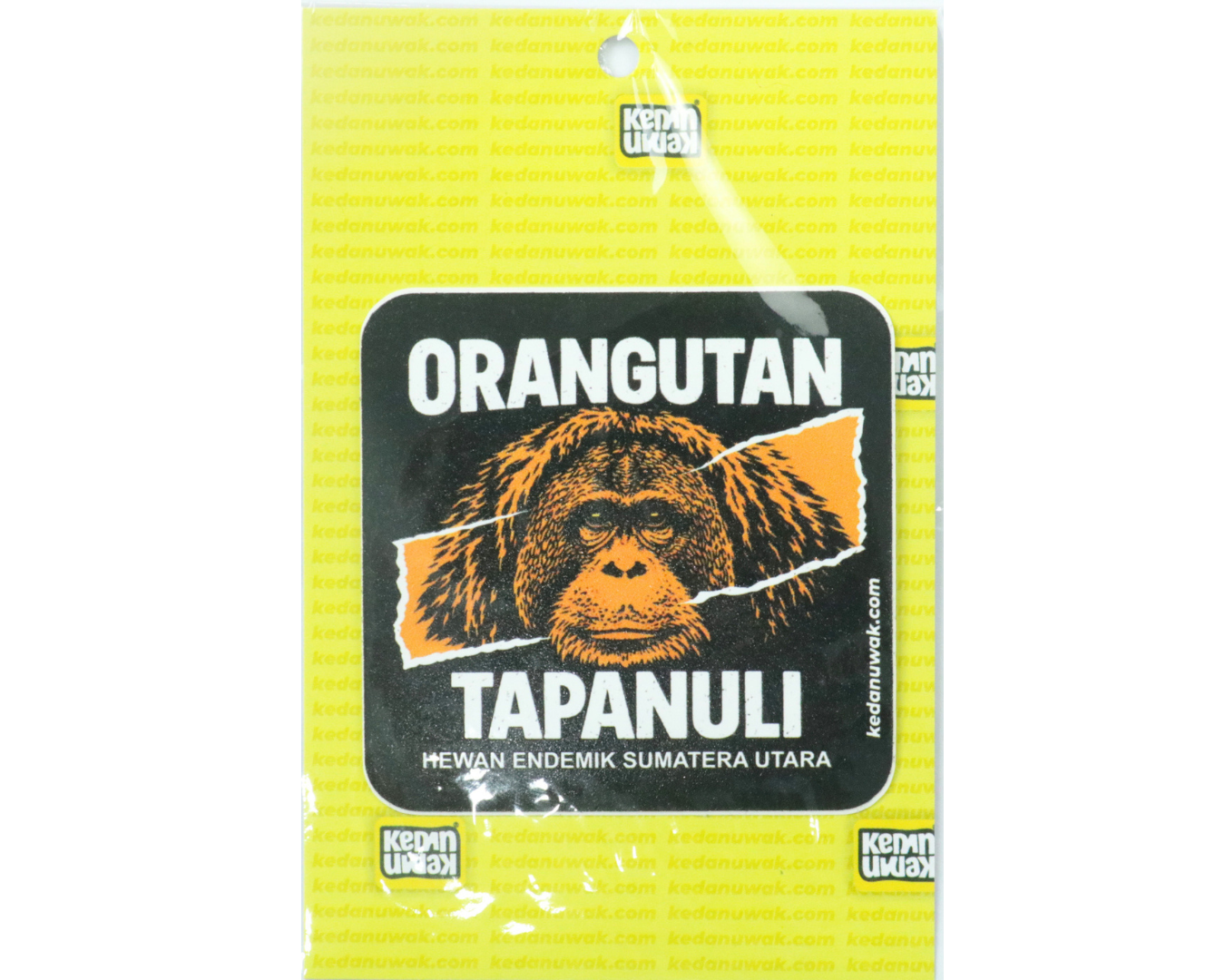 Stiker Orang Hutan Tapanuli 