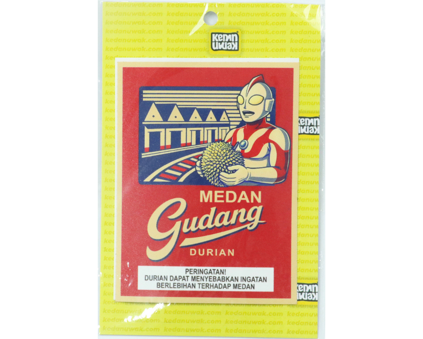 Stiker Medan Gudang Durian