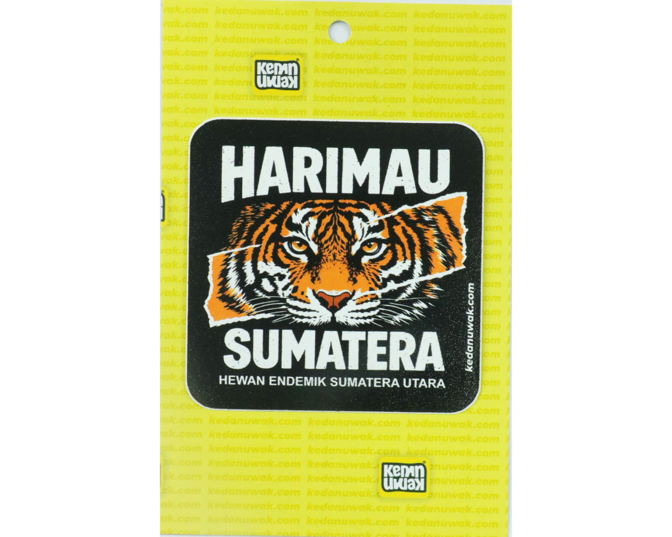 Stiker Harimau Sumatera 