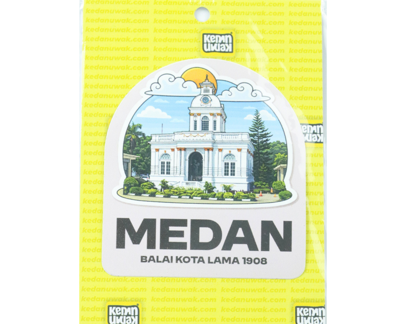 Stiker Balai Kota Lama Medan 