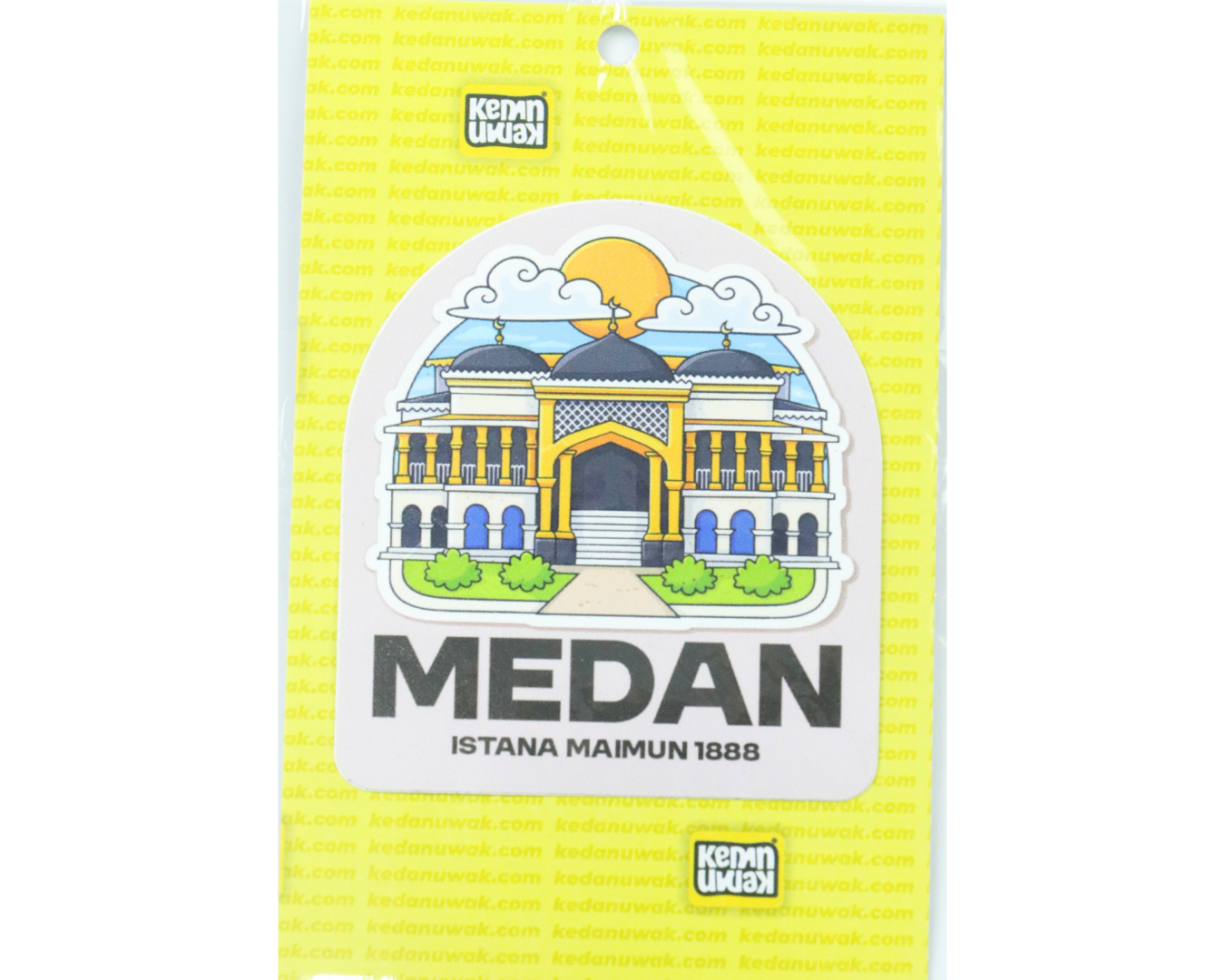 Stiker Istana Maimun Medan