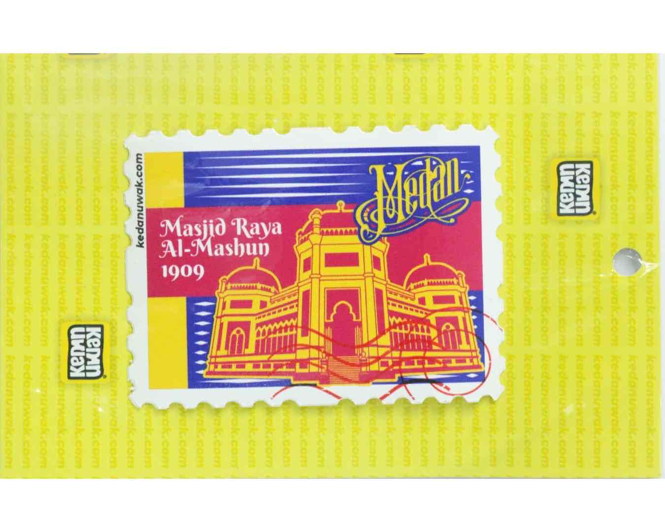 Stiker Prangko Mesjid Raya 